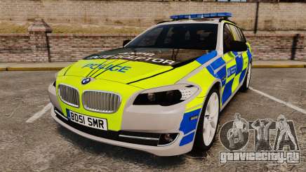 BMW 550d Touring Metropolitan Police [ELS] для GTA 4
