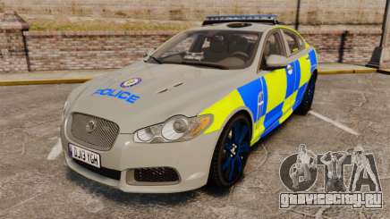 Jaguar XFR 2010 West Midlands Police [ELS] для GTA 4