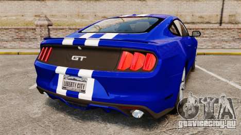 Ford Mustang GT 2015 Stock для GTA 4