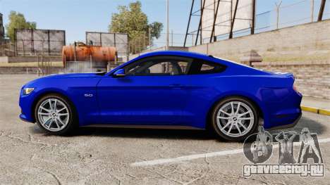 Ford Mustang GT 2015 Stock для GTA 4