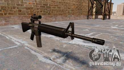 Автоматическая винтовка M16A2 для GTA 4