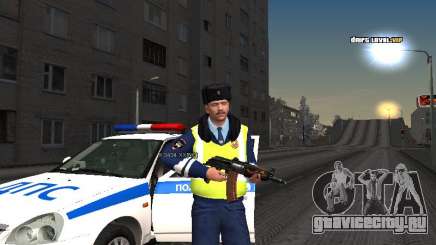 Пак ДПС в зимней форме для GTA San Andreas