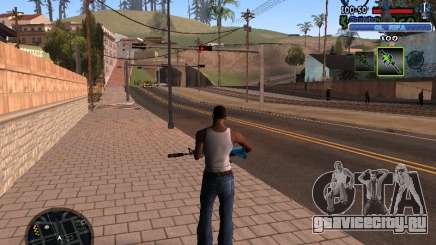 С-HUD Old Rifa для GTA San Andreas