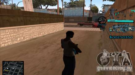 C-HUD Aztecas Gang для GTA San Andreas