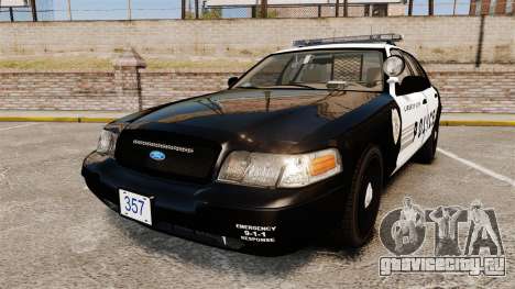 Ford Crown Victoria LCPD [ELS] для GTA 4