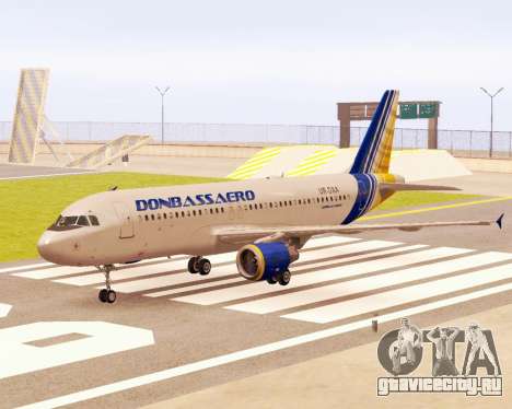 Airbus A320-200 Донбассаэро для GTA San Andreas
