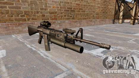 Тактическая винтовка M16A4 для GTA 4