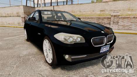 BMW M5 F10 2012 Unmarked Police [ELS] для GTA 4