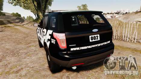 Ford Explorer 2013 Police Interceptor [ELS] для GTA 4