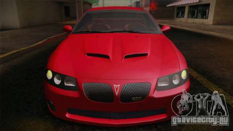 Pontiac GTO 2005 для GTA San Andreas