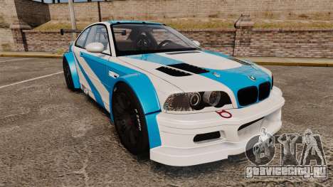 BMW M3 GTR 2012 Most Wanted v1.1 для GTA 4
