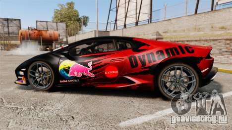 Lamborghini Huracan LP610-4 2014 Red Bull для GTA 4