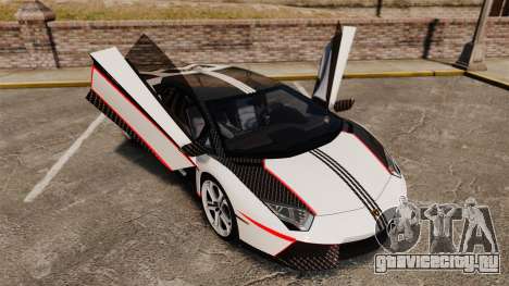 Lamborghini Aventador LP700-4 2012 Adidas Carbon для GTA 4
