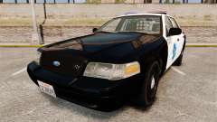 Ford Crown Victoria San Francisco Police [ELS] для GTA 4