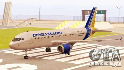 Airbus A320-200 Донбассаэро для GTA San Andreas