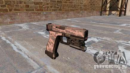 Пистолет Glock 20 Red Tiger для GTA 4