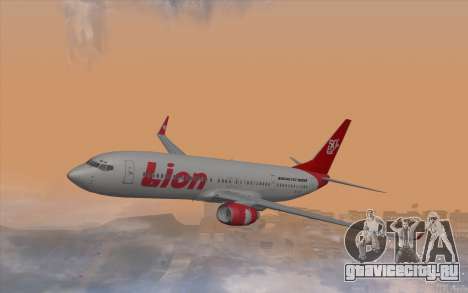 Lion Air Boeing 737 - 900ER для GTA San Andreas