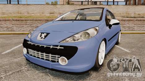 Peugeot 207 RC для GTA 4