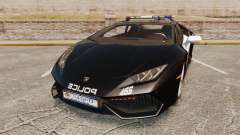 Lamborghini Huracan Cop [Non-ELS] для GTA 4
