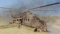 Mi-24D Hind from Modern Warfare 2 для GTA San Andreas