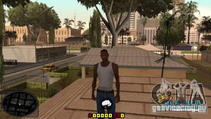 C-HUD Old-Rifa для GTA San Andreas