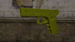 Golden Glock 18C для GTA San Andreas