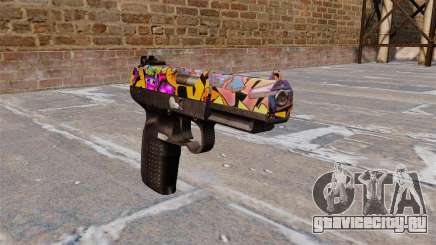 Пистолет FN Five-seveN Graffitti для GTA 4