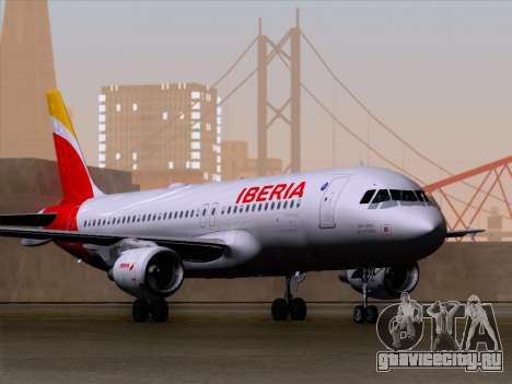 Airbus A320-214 Iberia для GTA San Andreas