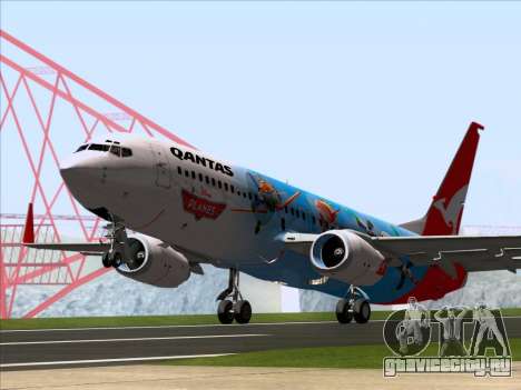 Boeing 737-800 Qantas для GTA San Andreas