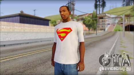 Superman T-Shirt для GTA San Andreas