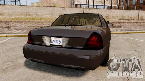 Ford Crown Victoria Sheriff [ELS] Unmarked для GTA 4