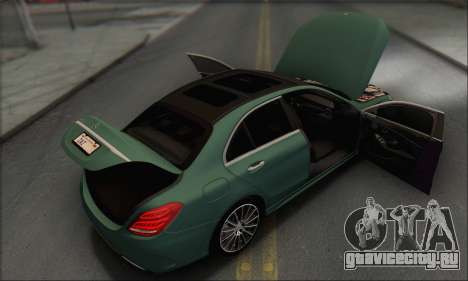 Mercedes-Benz C250 V1.0 2014 для GTA San Andreas