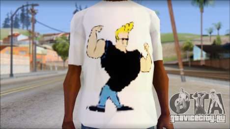 Johnny Bravo T-Shirt v1 для GTA San Andreas