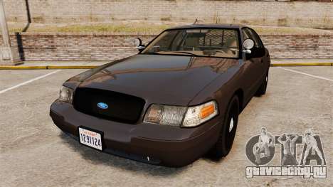 Ford Crown Victoria Sheriff [ELS] Unmarked для GTA 4