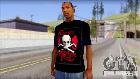 Bullet for my Valentine Fan T-Shirt для GTA San Andreas