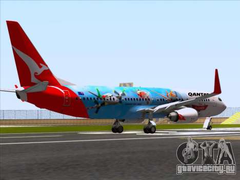 Boeing 737-800 Qantas для GTA San Andreas