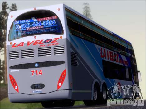 Metalsur Starbus DP 1 6x2 - La Veloz del Norte для GTA San Andreas