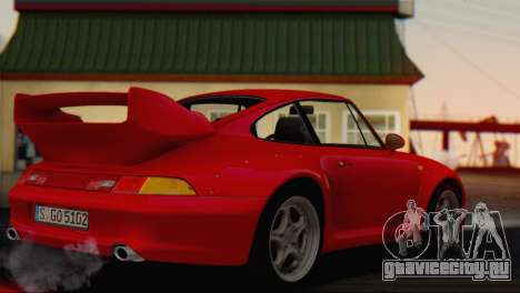 Porsche 911 GT2 (993) 1995 V1.0 EU Plate для GTA San Andreas