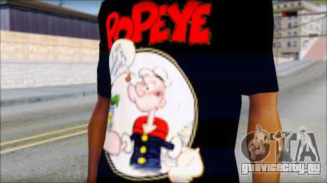 Popeye T-Shirt для GTA San Andreas