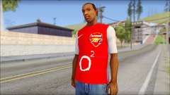 Arsenal Shirt для GTA San Andreas