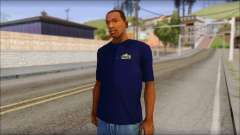 Blue Izod Lacoste Polo Shirt для GTA San Andreas