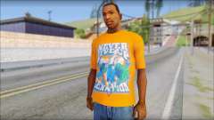 John Cena Orange T-Shirt для GTA San Andreas