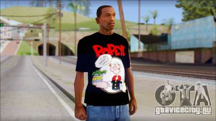 Popeye T-Shirt для GTA San Andreas