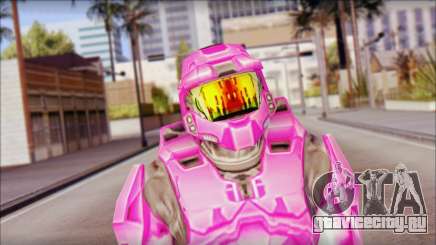 Masterchief Pink from Halo для GTA San Andreas