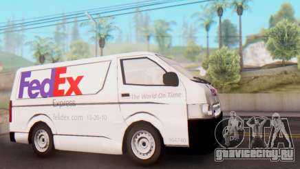 Toyota Hiace FedEx Cargo Van 2006 для GTA San Andreas