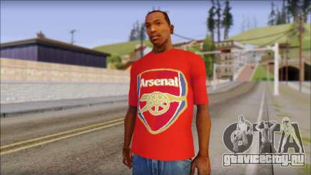 Arsenal T-Shirt для GTA San Andreas