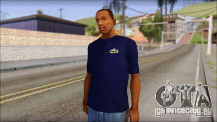 Blue Izod Lacoste Polo Shirt для GTA San Andreas