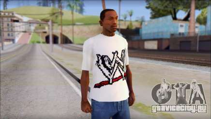 WWE Logo T-Shirt mod v1 для GTA San Andreas