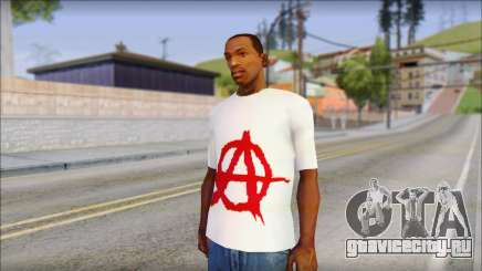 Anarchy T-Shirt v3 для GTA San Andreas