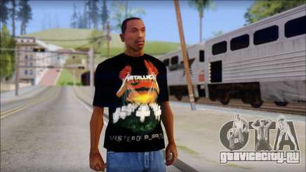 Metallica Master Of Puppets T-Shirt для GTA San Andreas